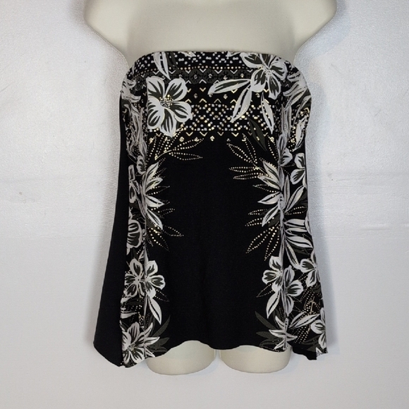 MiracleSuit Strapless Underwire Support Tankini Top - Picture 1 of 8